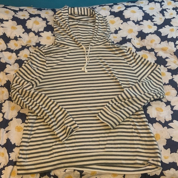 Old Navy Tops - White and Dark Gray Hoodie